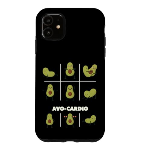 AVO Cardio Avocado Workout Fitness Case for iPhone 11
