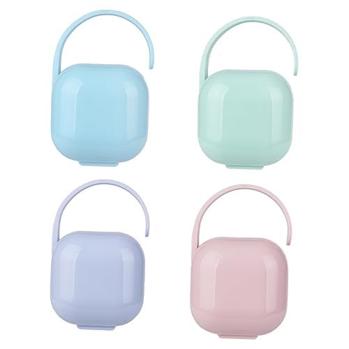 GLSTOY Pacifier Holder Case Soother Storage Case Storage Boxes Multi-Function Easy to Clean