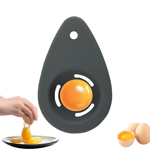 Separatore Di Uova Crude - Separatore Portatile Di Tuorlo D', Separatore Di Albume | Filtro Diviso Per Tuorlo D' In Silicone Alimentare, Filtro Per Albume D', Strumento Per Rompere