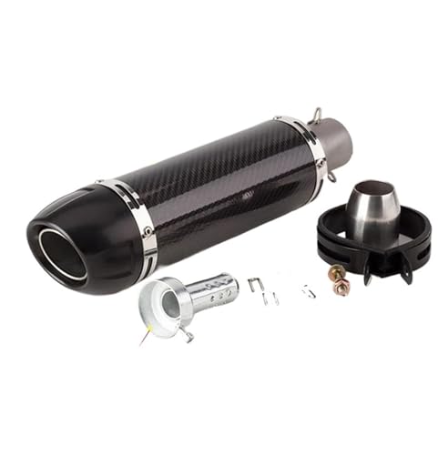 Échappement 51mm universel en véritable carbone pour Suzuki GSR 600