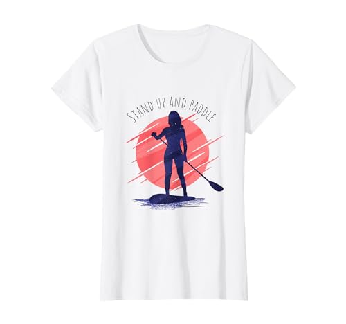 SUP Board Paddle Stand Up Paddling T-Shirt