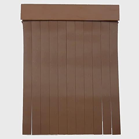 Cortinas Exterior Puerta de Tiras PVC y Aluminio Cover