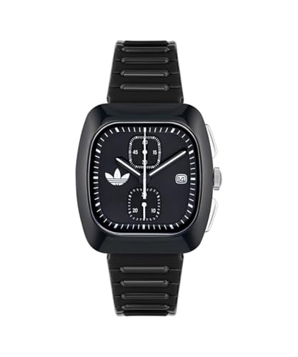 adidas Originals Unisex Chronograph Armbanduhr Retro Wave Two Chrono