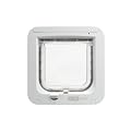 SureFlap - Sure Petcare Microchip Cat Flap, White, Scans Pet's ID on Entry, Check Your Cat's Size,Flap Opening is 4 3/4” (H) by 5 5/8” (W)