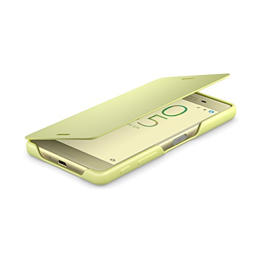 SONY Mobile Smartphone Flipcover for Xperia X - Gold Yellow