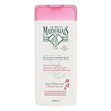 Le Petit Marseillais Mizellen Duschgel mit Aloe-Vera-Saft & Apfelblüte (400 ml), pH-hautneutrale, seifenreie Pflegedusche & hypoallergene Aromadusche, für empfindliche und trockene Haut