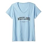 Photo Gallery donna design del westland michigan college maglietta con collo a v Photo Gallery donna design del westland michigan college maglietta con collo a v