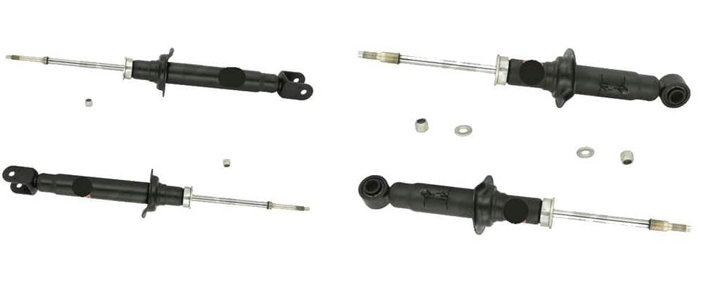 Amazon.com: Replacement Front and Rear Shock Absorbers Suspension