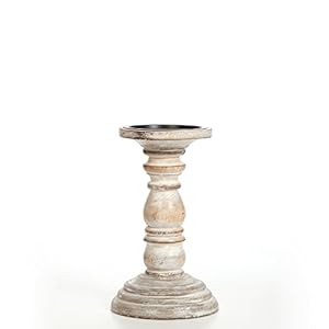 Hosley's 8 Inch High Wood Candle Holder for Pillar Wax Candles Flameless Candle. Distress Finish Candleholder. Ideal Gift for Wedding Party Home Spa Reiki Aromatherapy Candle Gardens O4 Hosleys 8 Inch High Wood Candle Holder for Pillar Wax Candles Flameless Candle Distress Finish Candleholder Ideal Gift for Wedding Party Home Spa Reiki Aromatherapy Candle Gardens O4