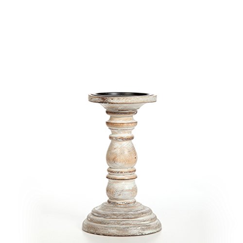 Hosleys-8-Inch-High-Wood-Candle-Holder-for-Pillar-Wax-Candles-Flameless-Candle-Distress-Finish-Candleholder-Ideal-Gift-for-Wedding-Party-Home-Spa-Reiki-Aromatherapy-Candle-Gardens-O4 Hosleys 8 Inch High Wood Candle Holder for Pillar Wax Candles Flameless Candle Distress Finish Candleholder Ideal Gift for Wedding Party Home Spa Reiki Aromatherapy Candle Gardens O4
