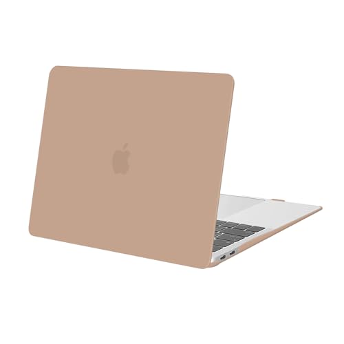 Image of MOSISO Compatible with MacBook Air 13 inch Case 2022 2021 2020 2019 2018 Release A2337 M1 A2179 A1932 Touch ID, Plastic Hard Shell Cover Compatible with MacBook Air 13.3 inch Case, Bronze Brown