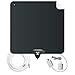 NoCable 50 - Indoor Amplified TV Antenna by NoCable | 50-mile Range, 12ft Detachable Cable + Free TV for Life + Reversible, Ultra Flat, Digital High Definition HD DTV Antenna. Easy Install
