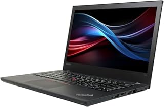Lenovo Thinkpad T470 Ordinateur portable professionnel de 14 pouces, Intel Core i5-6300U, 16 Go de RAM, 256 Go SSD, Thunderbolt, Type-C, HDMI, RJ-45, Windows 11 Pro (Renouvelé)