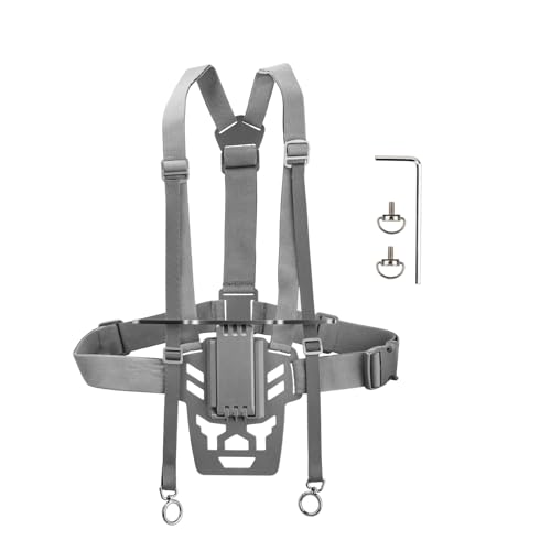 Effortless Filming With Secure Handsfree Chest Mount For PLUS Drones Controller Belt And Chest Mount Accessory