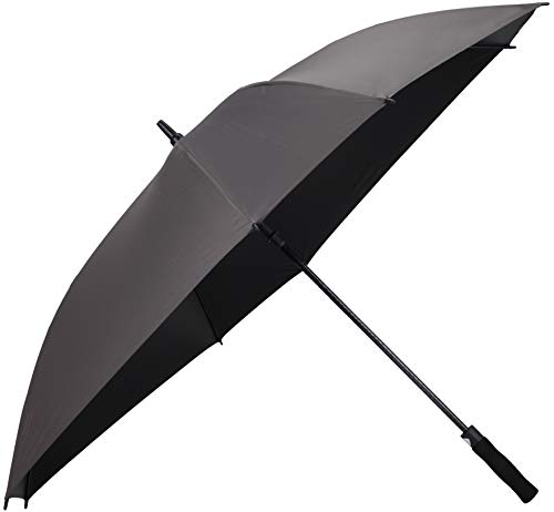Marino Avenue Golf Umbrella 62 Inch - Windproof -Automatic Open - Uv Protection- Square Umbrella For Men Women - Ash - One Size #TOP5