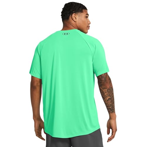 Image of Under Armour Men's Polyester Solid UA Tech 2.0 SS Short Sleeve Tee | 1326413-001