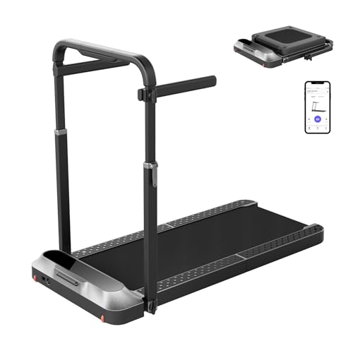 KSIX smart your tech Cinta de Correr Kingsmith WalkingPad R2H, Panel LED, 12km/h, Plegable, Conectada, Control Remoto, Negro