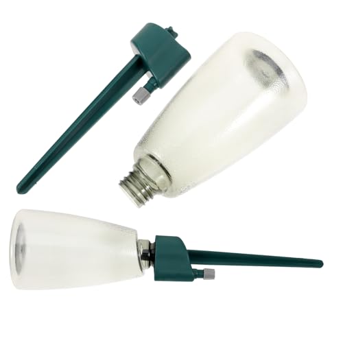 NULYLU 2 Sets Automatic Flower Watering Device Plant Self-Watering Stakes for Plants for Easy to Use Auto Irrigation System