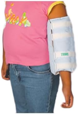 Posey 8168S Freedom Adjustable Elbow/Knee Splint, Small – Adjustable Orthopedic Support for Patient Safety, V Site Protection, Line Security, Immobilization, & Contracture Prevention