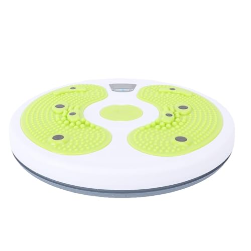 Dilwe Twister Board Board Sculptor de Cintura con Temporizador Digital 500 Puntos de Masaje Fitness de Calorías Rápidas para el Gimnasio (GREEN)