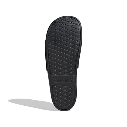Image of adidas Unisex-Adult Adilette Comfort, Black /Black /Black, 15