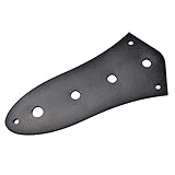 Blank Control Plate für E-Bass Jazz Bass.
