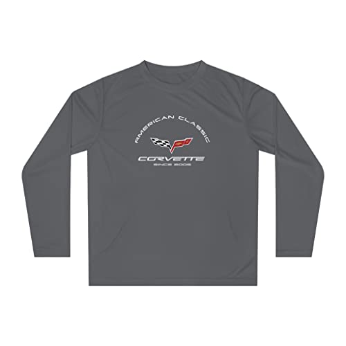 SUNBELTGIFTS C6 Corvette Performance UPF 40+ UV Protection Long Sleeve Shirt, Outdoor Activities4