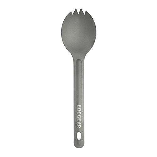 BianchiPatricia Ultralight Titanium Spork Long Handle Spoon Outdoor Camping Picnic Tableware