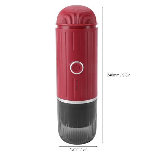 Cafetera portátil automática con calentamiento rápido 80 ml miniatura 2