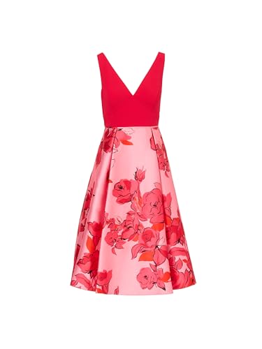 Image of Adrianna Papell Printed Midi Dress