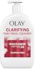 Lavado Facial Olay, Limpiador Facial Diario con Niacinamida, Péptidos y Glicerina - Clarificante, Refresca la Superficie de la Piel, Refina la Apariencia de los Poros - Sin Sulfatos, Sin Parabenos, Sin Aceite, 16 Oz Tratamiento de Poros 16 Fl Oz (Pack de 1) 2