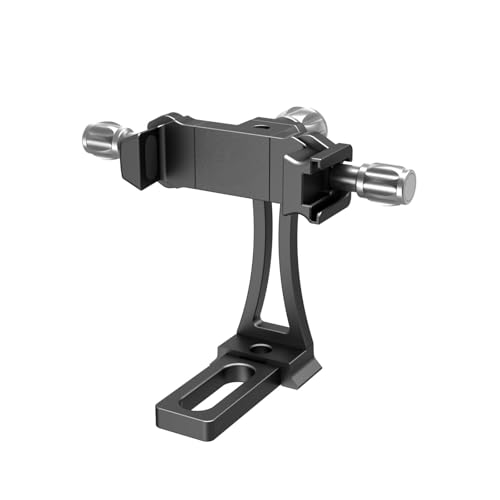 Image of Ultralight Phone Tripod Mount T6061 Aerospace Aluminum 150g 360 Ball Head Auto-Clamp Gravity Sensor Fit 58-88mm Phones for Vlogging /Car /Desktop Filming (YH-BFZ-01C)