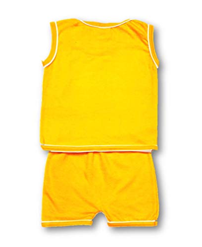 Image of Unisex Clothing Set for Baby Boy and Baby Girl 100% Cotton Tshirt and Short (Pack of 10 | 5 T-Shirts & 5Shorts | Multi Colored, Size from 0 Months Upto 6 Years)