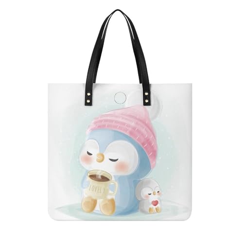 Sac cabas pingouin xl - Le sac à main spacieux qui résout le manque de place