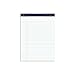 Ampad Gold Fibre Writing Pads, Legal/Wide Rule, Letter Size (8 1/2 in x 11 3/4 in), White, Four 50-Sheet Pads per Pack (20-031)