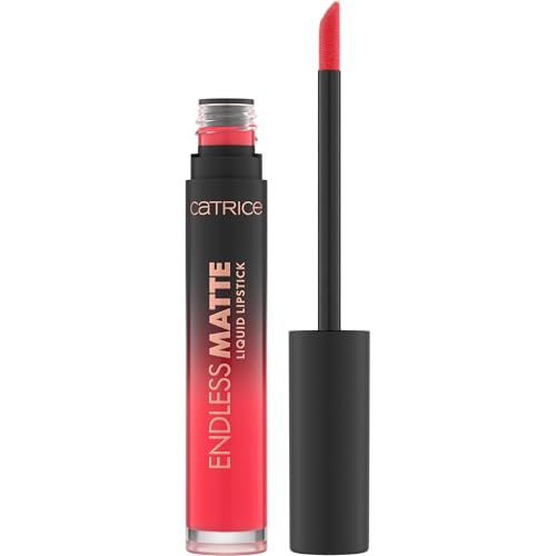 Catrice Endless Matte Liquid Lipstick, Nr. 070, Rot, langanhaltend, mattierend, schnelltrocknend, vegan, ohne Konservierungsstoffe, ohne Parabene, ohne Mikroplastikpartikel, 1er Pack (4.5ml)