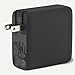 Amazon Basics Fast Charging USB C Nano GaN Wall Charger, 120W 3-Port for Laptops Tablets Phones, Black