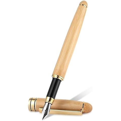 Stylo plume en bambou TIESOME Cover
