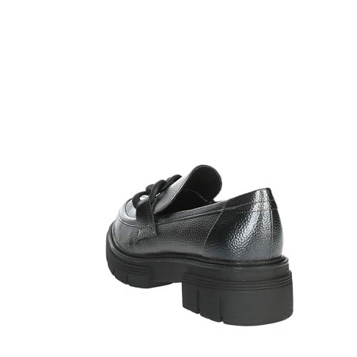Image of MARCO TOZZI Women's Elegant Vegan Loafer with Heel