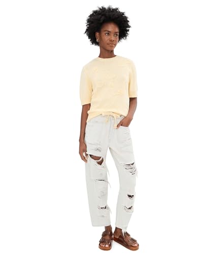 Image of Free People Moxie Low Slung Pull-On Barrel