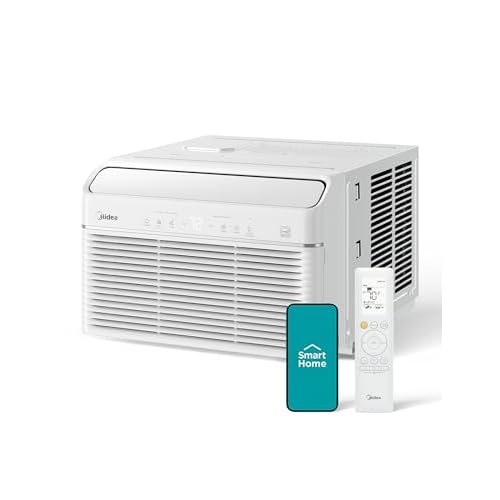 Midea 8000 BTU Smart Inverter Window AC with Heat