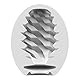 Satisfyer Masturbator Egg, Struktur Riffle, hydro-aktives TPE, kein Gleitgel nötig, zum einmaligen Gebrauch, Stil: 3x Set Fierce