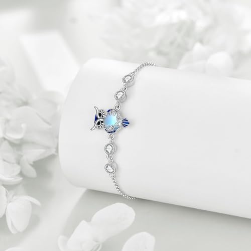 Animal Bracelet for Women Girls Sterling Silver Cute Animal Adjustable Link Chain Bracelets Jewelry Gifts4