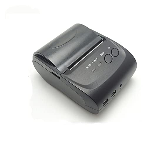 Image of Portable Mini Bluetooth Printer 58mm Wireless Thermal Receipt Printer for Mobile Phone 1500 MAh Battery(Printer with Belt)