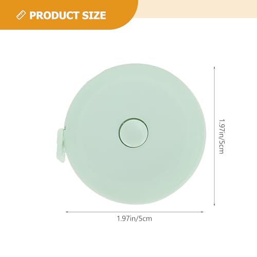 Cinta métrica retractil Abaodam 9 pcs 1.5m tela suave miniatura 2