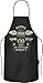 LOBO NEGRO Grillschürze Kochschürze Küchenschürze als Geschenk zum 60.Geburtstag: Vintage Retro Style lebende Legende aus reiner Baumwolle
