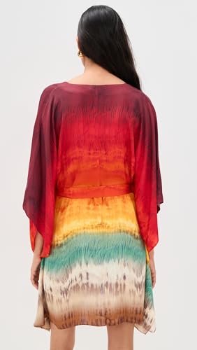 alice + olivia Women's Marva Belted Mini Caftan3