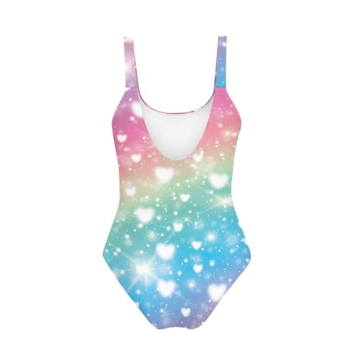 Image of YEXIATODO Kids One Piece Swimsuit for Teen Girls Womens Bathing Suit High Waist Bikini Set Girls Swimsuit for 7-18 Years Old