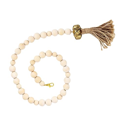 Happyyami Dog Potty Training Doorbell Chain Interactive Dog Training Bell with Durable for Communicating When Ready to Go Outside for Pet Dogs