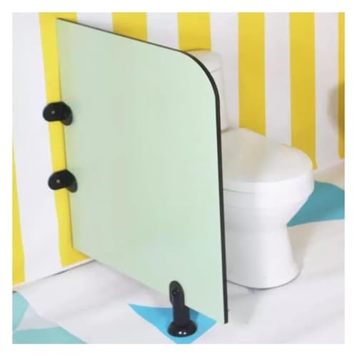Mampara divisoria para inodoro de baño separadora de pared 7